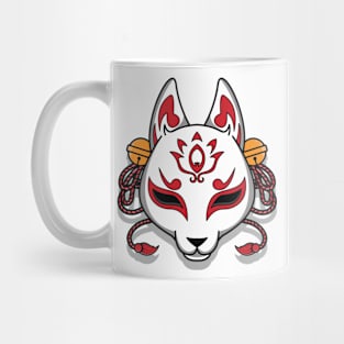 Japanese kitsune mask Mug